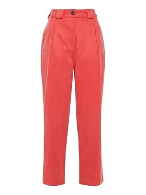 Mara Hoffman High-Waisted Red Pants